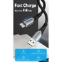 Vention Cable USB 2.0 COAHG Micro USB Macho a USB Macho 1.5m Gris